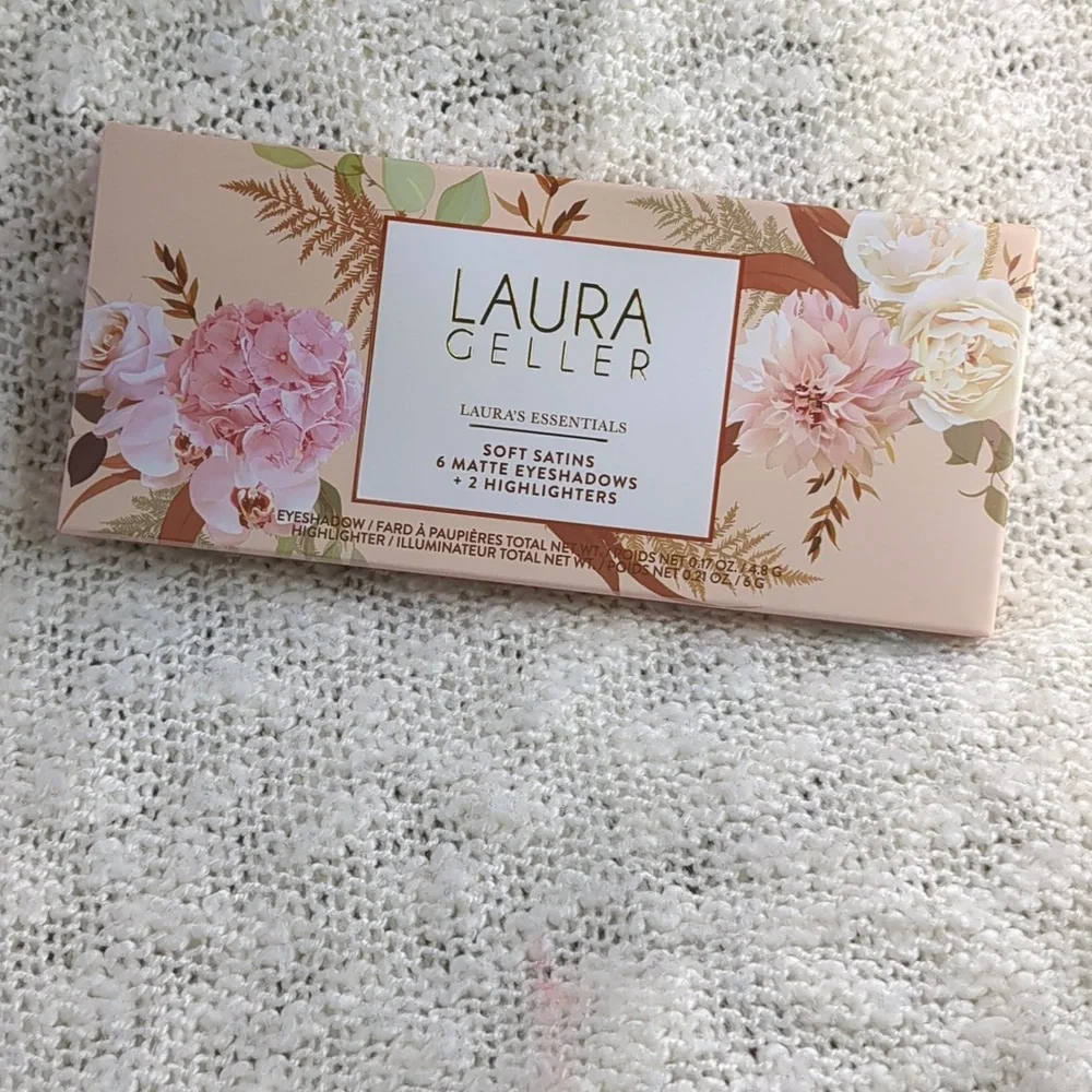 Laura Geller Soft Satins 6 Matte Eyeshadows + 2 Highlighters, 6x 4.8g/2x 6g